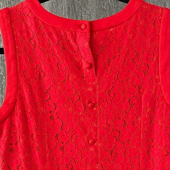 Jacob Red Lace Top Dress - Picture 3 of 7